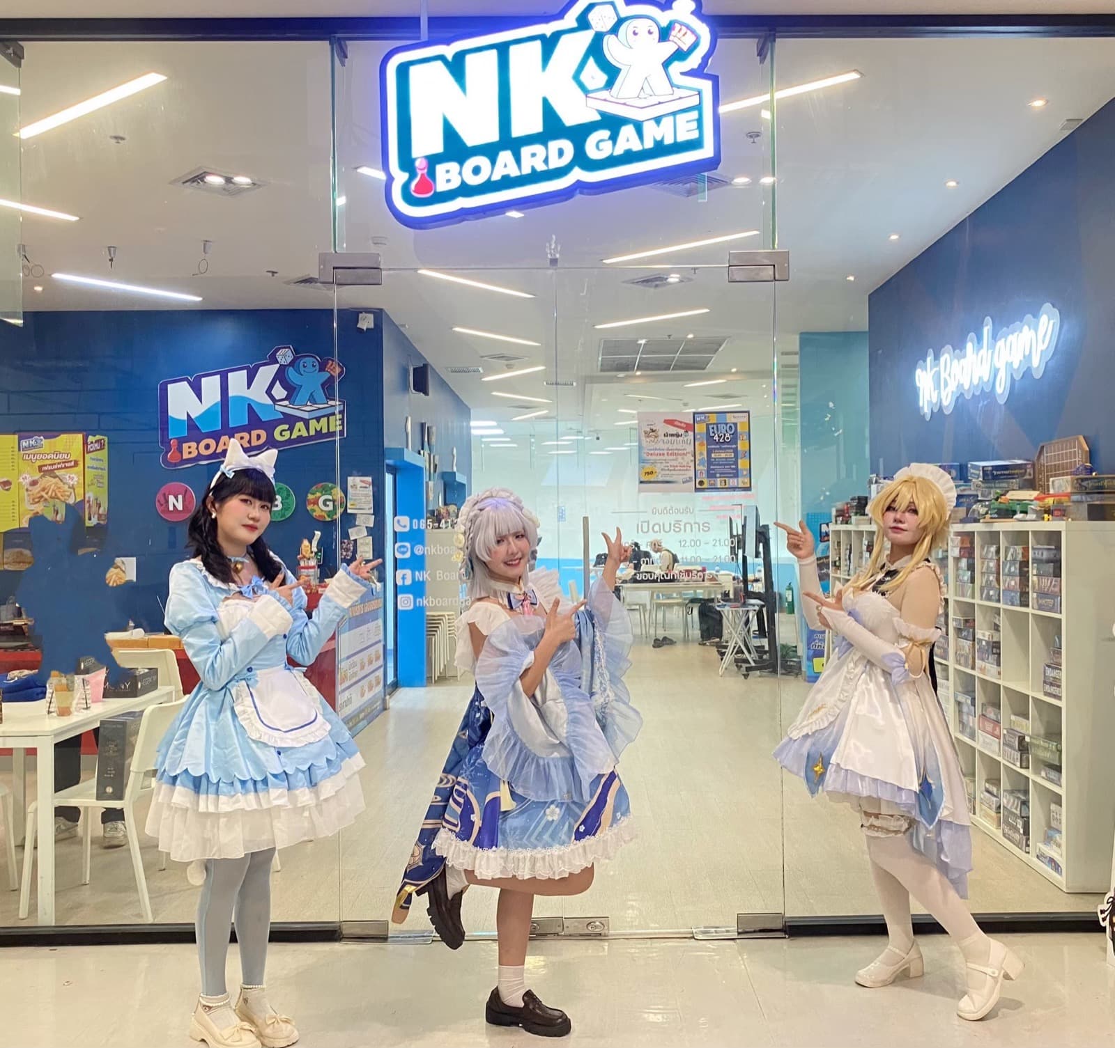 บรรยากาศร้าน NK Board Game