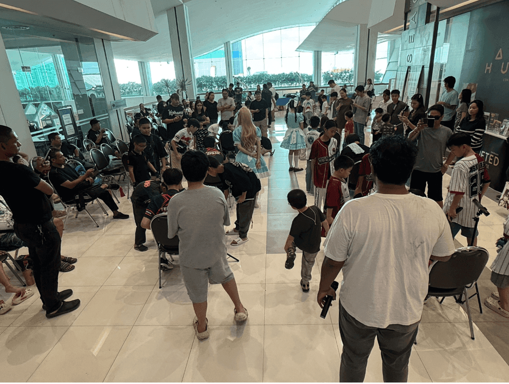 บรรยากาศการแข่งขัน Beyblade X ที่ NK Board Game