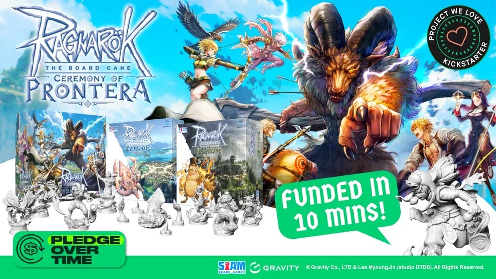 ภาพหลัก Ragnarok the Board Game: Ceremony of Prontera — เหล่าฮีโร่ต่อสู้ Baphomet