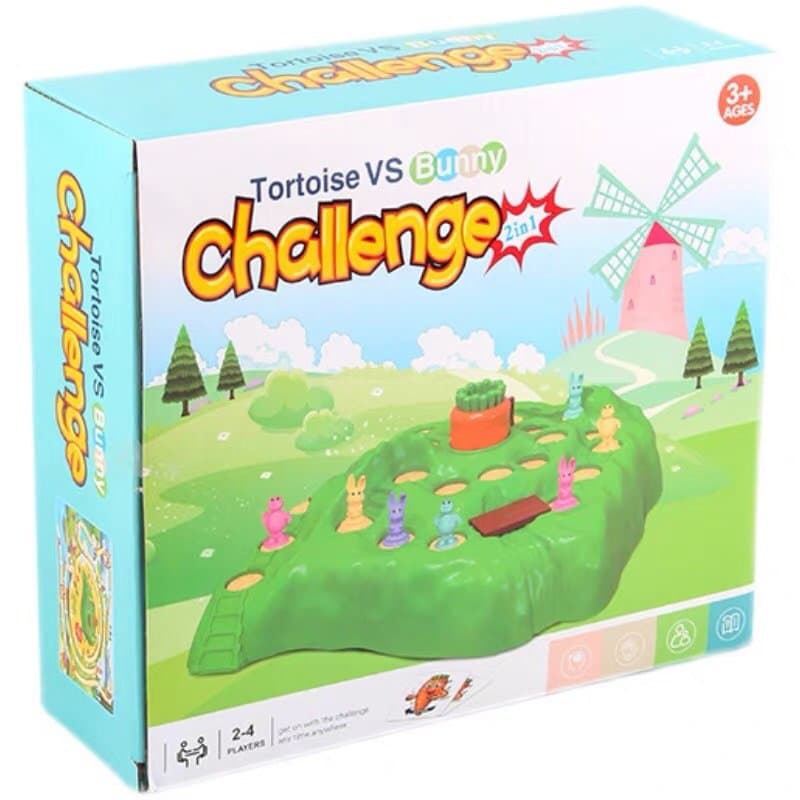 กล่องเกม Tortoise VS Bunny Challenge